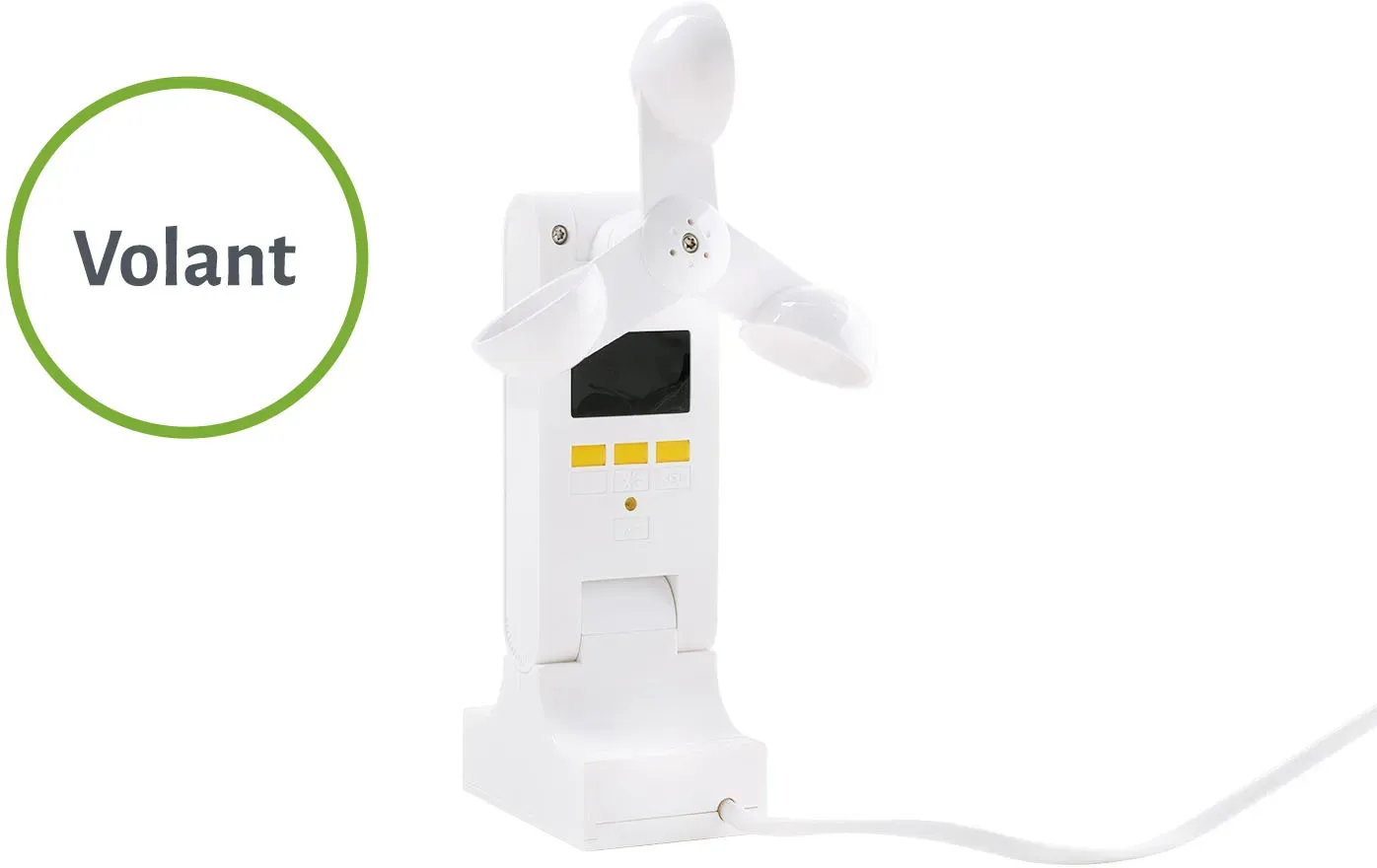 empasa Wind-Sonnen-Sensor für Vollkassettenmarkise Supreme - Markisensteuerung weiß - Funk - Wind- und Lichtstärken individuell einstellbar - Wächter - Markisenwächter Markise Wetterwächter Kassettenmarkise Sonnen- Windwächter kompatibel mit Funkmotoren automatische Steuerung