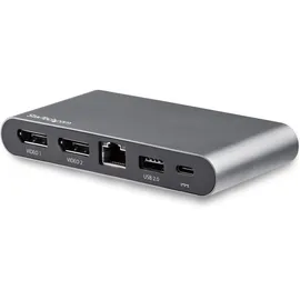 Startech USB-C Multiport Adapter - Windows® - 2 x 4K DP - 100W PD 3.0 - GbE - DP Alt Mode Switch