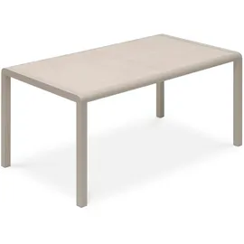 Idimex Gartentisch TRAPANI 160 x 90 x 90 cm Beige