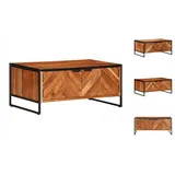 vidaXL Couchtisch 90x55x40 cm Massivholz Akazie