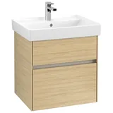 Villeroy & Boch Collaro Waschbeckenunterschrank 56 x 55 cm Nordic Oak