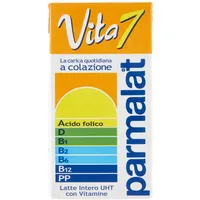 Parmalat Vita 7 Latte Intero con Vitamine UHT-Vollmilch mit Vitaminen 500ml