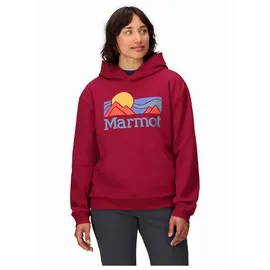 Marmot Coastal Hoodie Red Mulberry XS