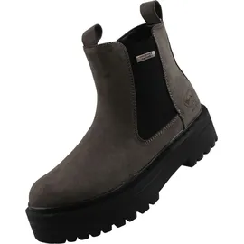 Dockers by Gerli Damen Chelsea Boots Grau - Grau