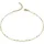 FIRETTI Fußkette FIRETTI "Schmuck Geschenk Silber 925 Körperschmuck Ankerkette", gold (gelbgoldfarben), Fußketten, Damen, Silber 925 (Sterlingsilber)