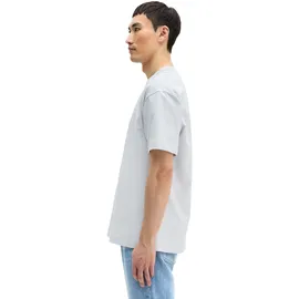 Marc O'Polo T-Shirt MARC O'POLO "aus schwerem Bio-Baumwoll-Jersey", Jungen, Gr. 3XL, calm blau, Obermaterial: 100% Baumwolle, unifarben, Basic, loose fit, Shirts T-Shirt