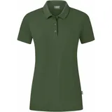 Jako Organic Poloshirt Stretch Damen oliv 46