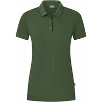 Jako Organic Poloshirt Stretch Damen oliv 46