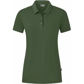 Jako Organic Poloshirt Stretch Damen oliv 46