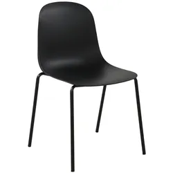 CLP Stuhl Hardin schwarz