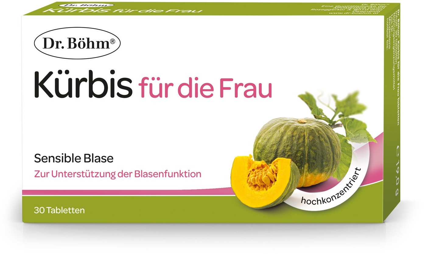 Dr. Böhm® Kürbis für die Frau Tabletten 30 St 30 St Tabletten