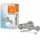 LEDVANCE BATHROOM Toilettenpapierhalter mit Nachtlicht, 0,18W, 10lm, warmweißes Licht mit 3000K, Batterie inklusive, Tageslicht- & Bewegungssensor, lange Lebensdauer, Schutzklasse IP44, energiesparend