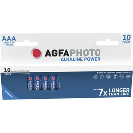 AgfaPhoto Batterie AAA 10 St.