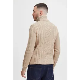 11 Project Rollkragenpullover 11 PROJECT "Rollkragenpullover PRJamelio", Herren, Gr. XL, beige (humus), Obermaterial: 70% Baumwolle CO recyc.. 30% Polyester Pol. recyc.., Pullover Rollkragenpullover