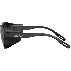 Bollé Bolle Ascender Polarisierte Sonnenbrille - Black Matte / Solar Brown Gun - Solar Brown Gun/CAT4