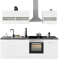 Kochstation Küche »KS-Luhe«, 240 cm breit, wahlweise mit oder