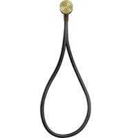 GESSI HI-FI, Wandanschlussbogen-Set 1/2, schwarz mattem - Gessi