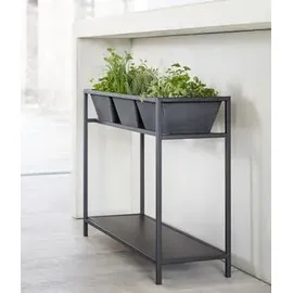 Ecopots Berlin 101 x 36 x 80 cm Dunkelgrau