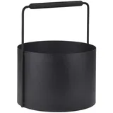 BLOMUS Kaminholzkorb Ashi 35 cm schwarz