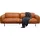 Kare DESIGN Sofa Calgary 87794 Leder Braun Hellbraun 3-Sitzer