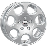 AUTEC Yuna brillantsilber lackiert 6x15 ET30 - LK4/100 ML66.6 Alufelge silber