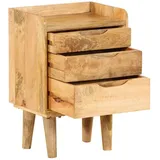 vidaXL Nachtschrank 40 x 30 x 59,5 cm Braun