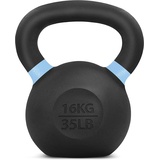 Yes4All QCG3 Pulverbeschichtetes Kettlebell aus Gusseisen, 16 kg