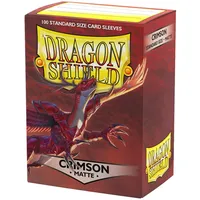 Dragon Shield Crimson | Matte Sleeves | Standard Size
