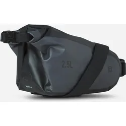 Satteltasche wasserdicht 2.5 Liter schwarz rauchschwarz No Size