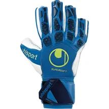 Uhlsport Herren Handschuhe Herren, Blau/Weiß/Gelb, 9