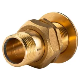 Tradecom Messing Gewinde-Fitting Verschraubung gerade 1"AG - 1"AG (DN 25)