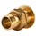Tradecom Messing Gewinde-Fitting Verschraubung gerade 1"AG - 1"AG (DN 25)