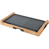 Melchioni Grill Elektrischer Grill 2023 schwarz/braun
