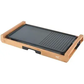 Melchioni Grill Elektrischer Grill 2023 schwarz/braun