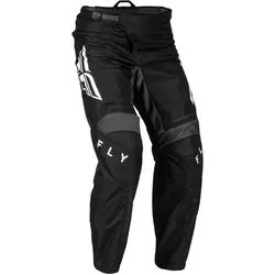 Fly Racing F-16 S23, Textilhose - Schwarz/Weiß - 28