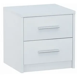 matkam Möbel Nachttisch, Weiß, Holzwerkstoff, 40x41x35 cm, Schlafzimmer, Nachttische