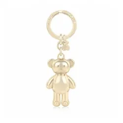 TOUS für Damen. 2001594355 Teddybär Goldener Teddybär Schlüsselanhänger (OSFA), Lässig, Metall, Klassisch