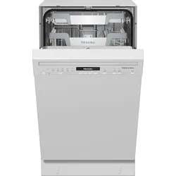 MIELE Unterbaugeschirrspüler "G 5740 SCU SL", C (A-G), silber (weiß), B:44,8cm H:80,5cm T:57cm, Geschirrspüler