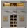 Innostyle Barschrank ¦ grau ¦ Maße (cm): B: 120 H: 129 T: 37.0