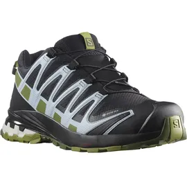Salomon Xa Pro 3d V8 Goretex Trailrunning-schuhe - Black / Green Moss / Zen Blue - EU 36 2/3