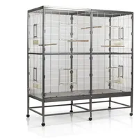 Montana Vogelkäfig Casa 150 150 x 65 x 161 cm grau