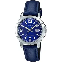 Casio Ltp-v004l-2budf 35 Mm Uhr Leather / Mineral One Size
