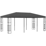 vidaXL Pavillon 3x6 m Anthrazit Stoff