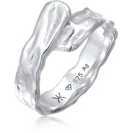 KUZZOI Ring Silber 66