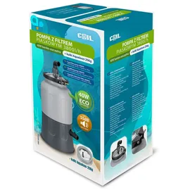 Coil Poolpumpe grau 10,5 l