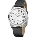 REGENT Herrenarmbanduhr Titan F685 - Weiß