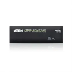 ATEN VS0102 VGA Video-Splitter, 450MHz, Audio, RS232, 2fach