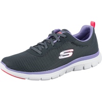 SKECHERS Flex Appeal 4.0 - Brilliant View charcoal/purple 40