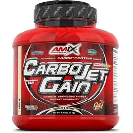 Amix Nutrition Carbojet Muskelmasse Vanille Pulver 2,25 kg