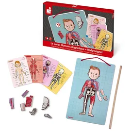 Janod Bodymagnet In 12 Sprachen - Multicolor - 12 Monate-7 Jahre